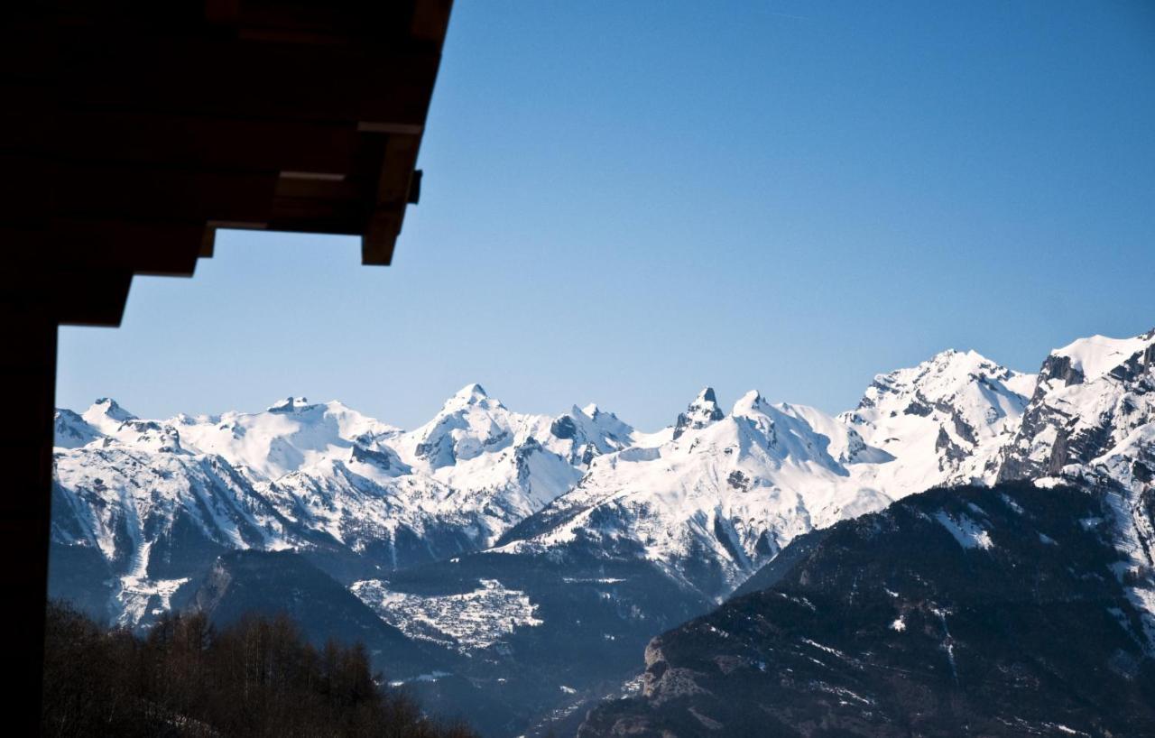 Balcons Du Soleil Sunny & Mountain Apartments By Alpvision Residences Veysonnaz Exterior foto